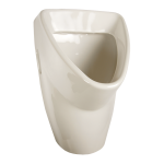Urinal Livo with a radar flushing unit, 6 V