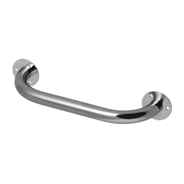 Stainless steel hand rail universal, length 300 mm, polished