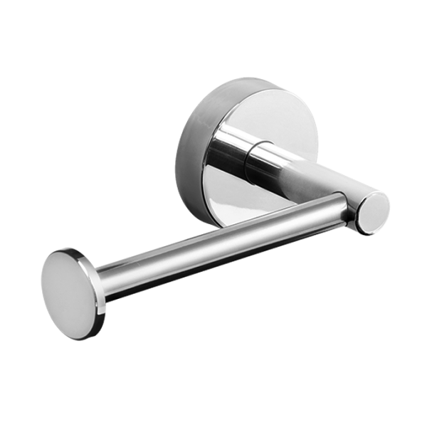 Stainless steel holder of toilet paper, polished finish