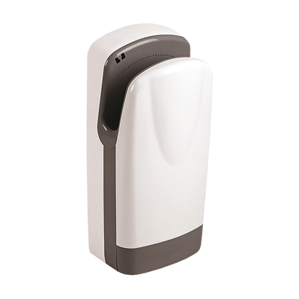 Automatic wall mounted hand dryer, white cover